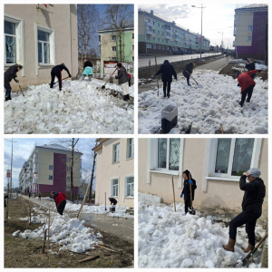 Субботник – это добрая традиция.