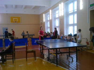 Открытый личный Кубок по настольному теннису.